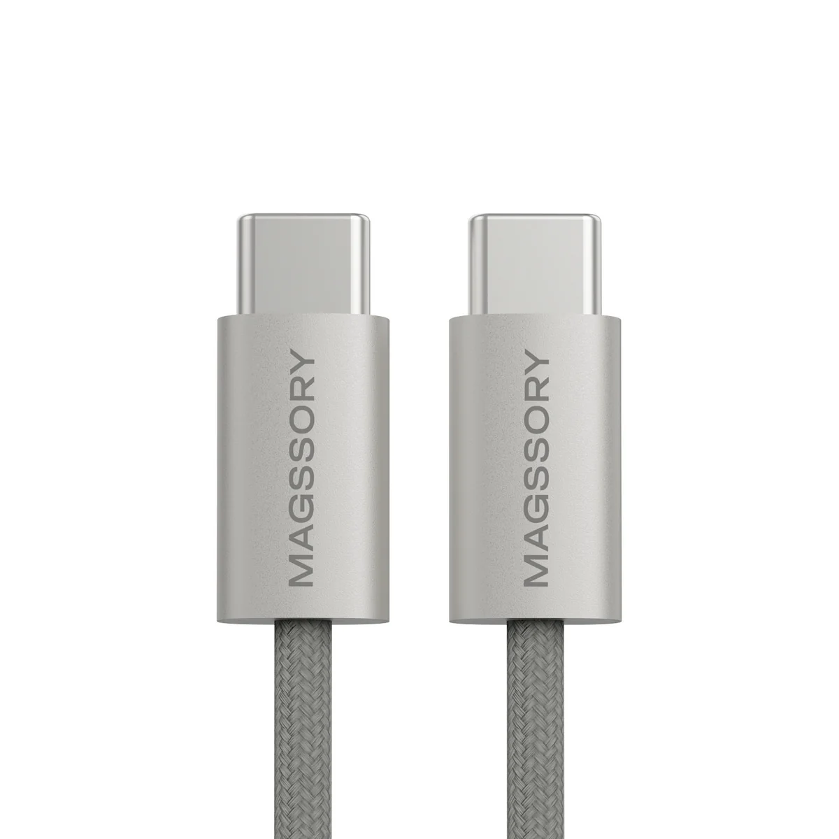 Кабель Magssory Line C 60W 2.4m USB-C Cable (титан)