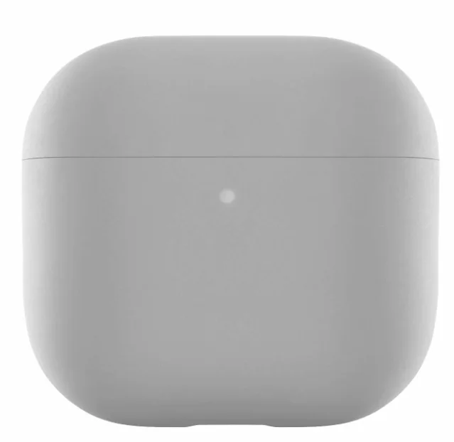 Silicone case for AirPods 4 серый