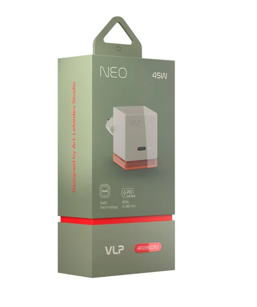 Адаптер VLP NEO USB-C 45W (Amber Gray)