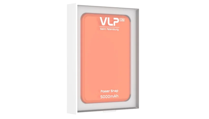Внешний аккумулятор VLP Lite Power Snap  5000 mAh оранжевый