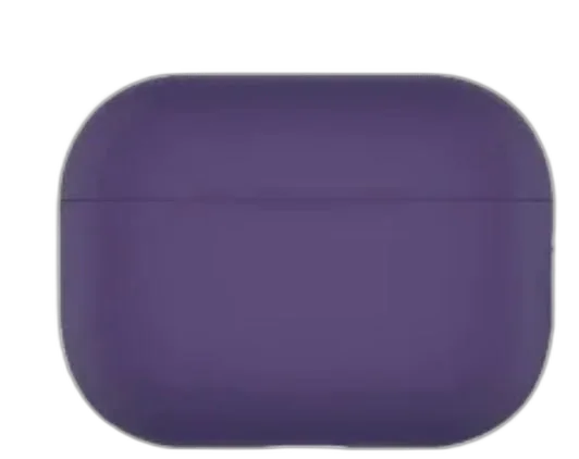 Пластиковый чехол для AirPods 2 фиолетовый