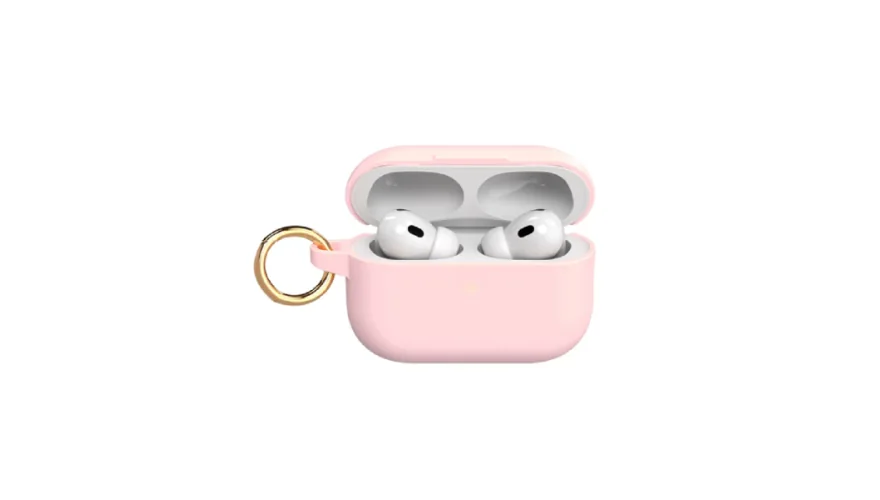 Чехол защитный VLP Satin Case для AirPods Pro 3, розовый