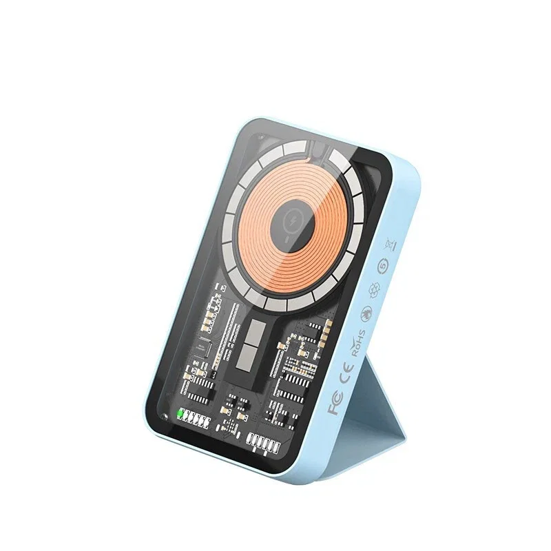 Внешний аккумулятор с подставкой Recci RPB-W07 5000mah