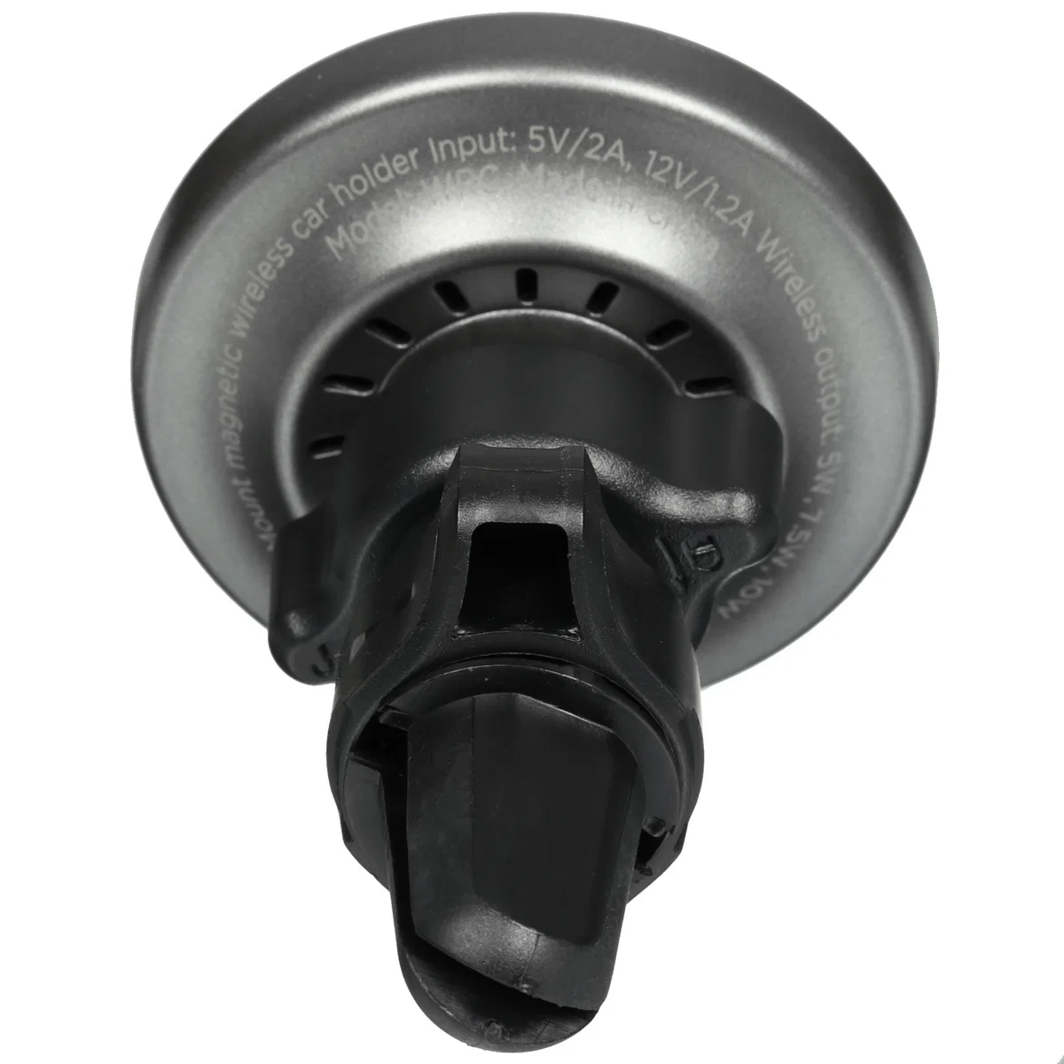Автомобильный держатель VLP Energy Car Mount MagSafe с беспроводной зарядкой (Black)