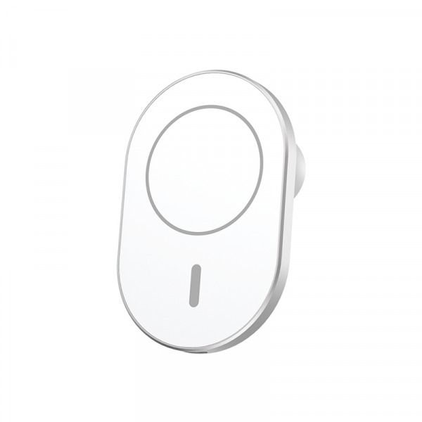 Автомобильный держатель Wiwu Liberator MagSafe с беспроводной зарядкой (Silver)