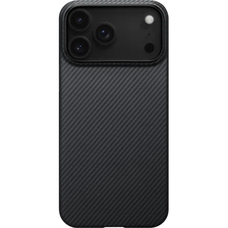 Чехол Kwi-Ni с MagSafe для iPhone 17 Pro / 18 Pro под карбон черный