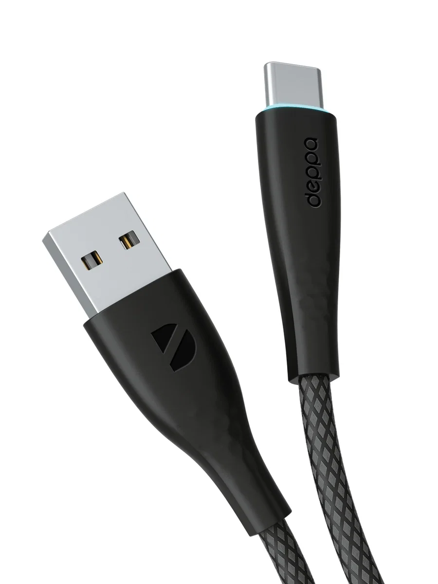 Кабель Deppa USB-A - USB-C (1m)