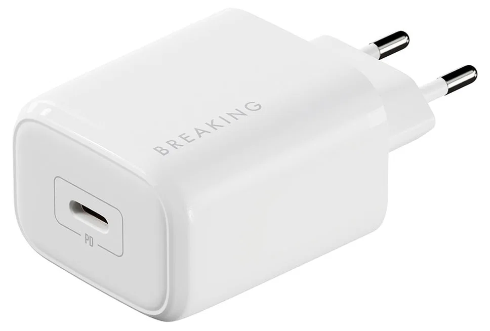 Адаптер Breaking P-03 USB-C 36W (White)