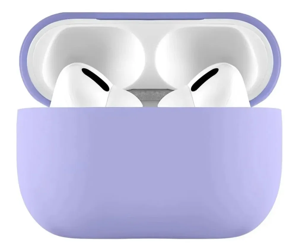 Silicone case for AirPods Pro 2 лавандовый