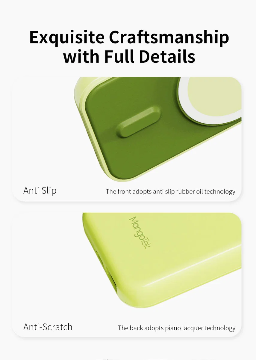 Внешний аккумулятор MangoTek MagSafe MGP03 10000mAh (Green)