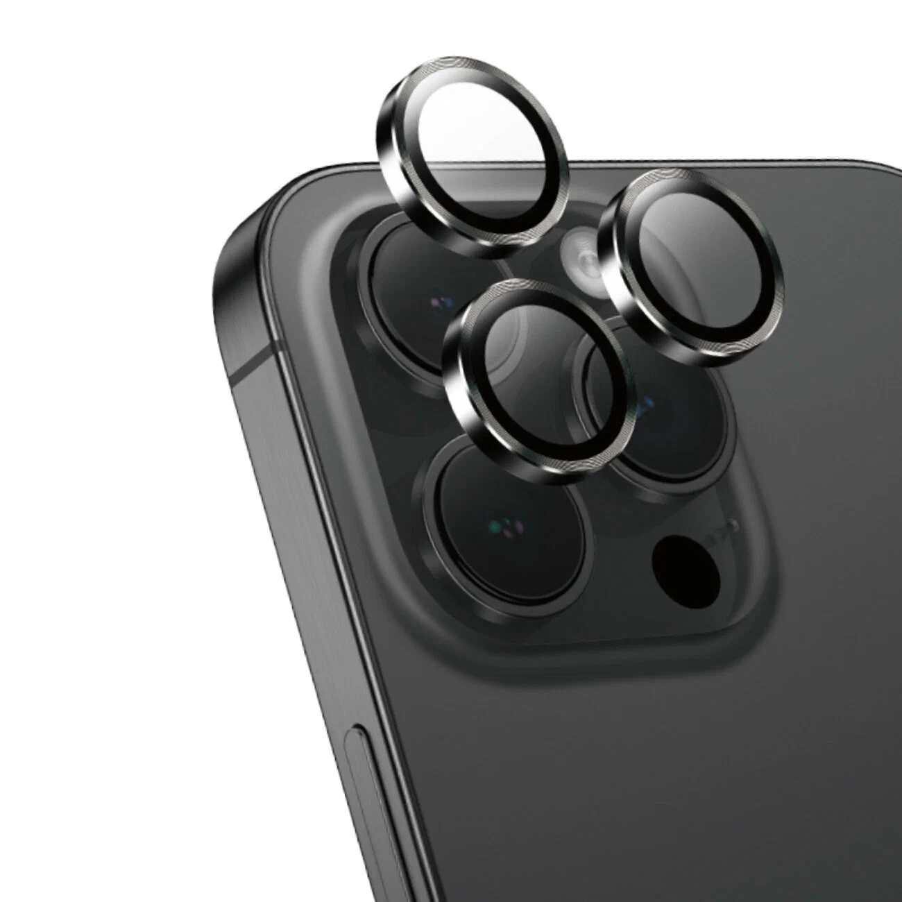 Защитное стекло для камеры WiWU Lens Guard LG-005  iPhone 16 Pro/16 Pro Max , Black