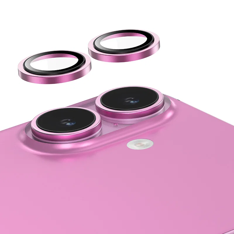 Защитное стекло для камеры WiWU Lens Guard LG-005  iPhone  iPhone 16/16 Plus , (Pink)