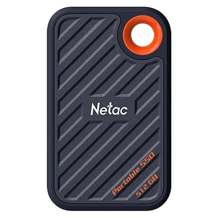 Портативный внешний SSD диск Netac ZX20 USB 3.2 512GB (2000 Мб/с)