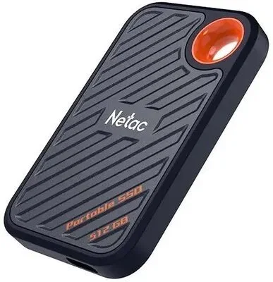 Портативный внешний SSD диск Netac ZX20 USB 3.2 512GB (2000 Мб/с)