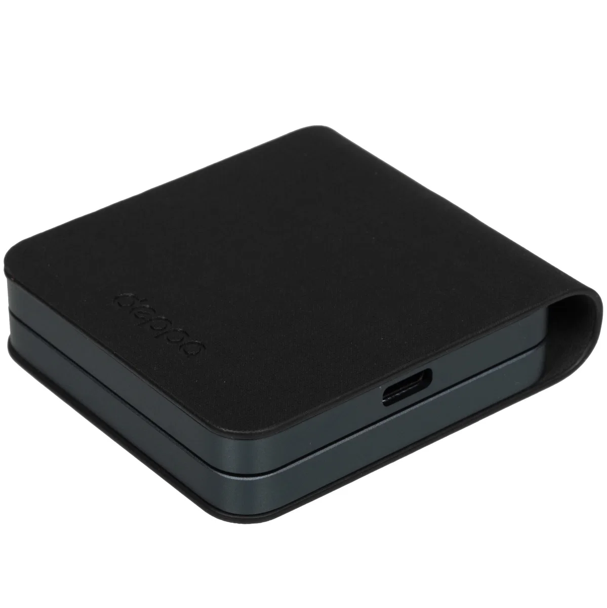 Беспроводная зарядная станция Deppa Mini Fold 2 в 1 MagSafe 17.5W (Black)
