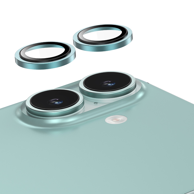 Защитное стекло для камеры WiWU Lens Guard LG-005  iPhone  iPhone 16/16 Plus , (Green)