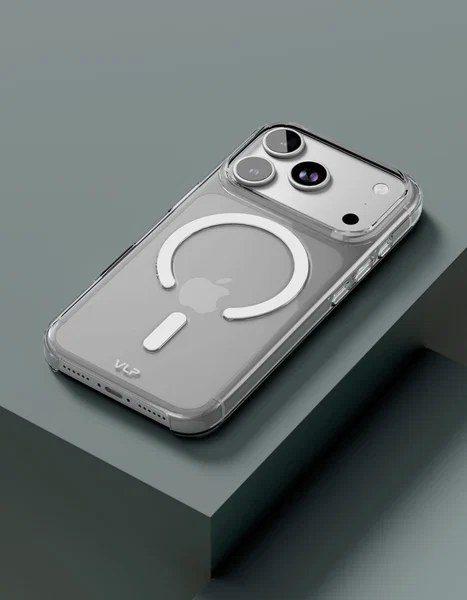 Чехол VLP Puro Case с MagSafe для iPhone 17 Pro /18 Pro (Прозрачный)