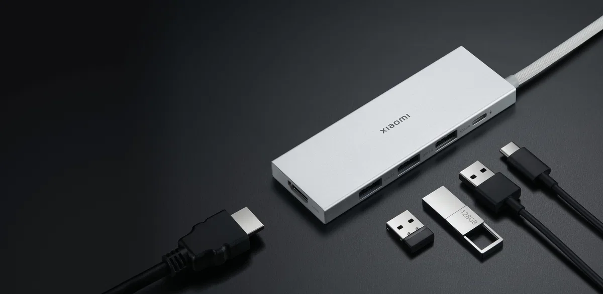 Док станция Xiaomi Type-C 5 in 1 (XMDS05YM)