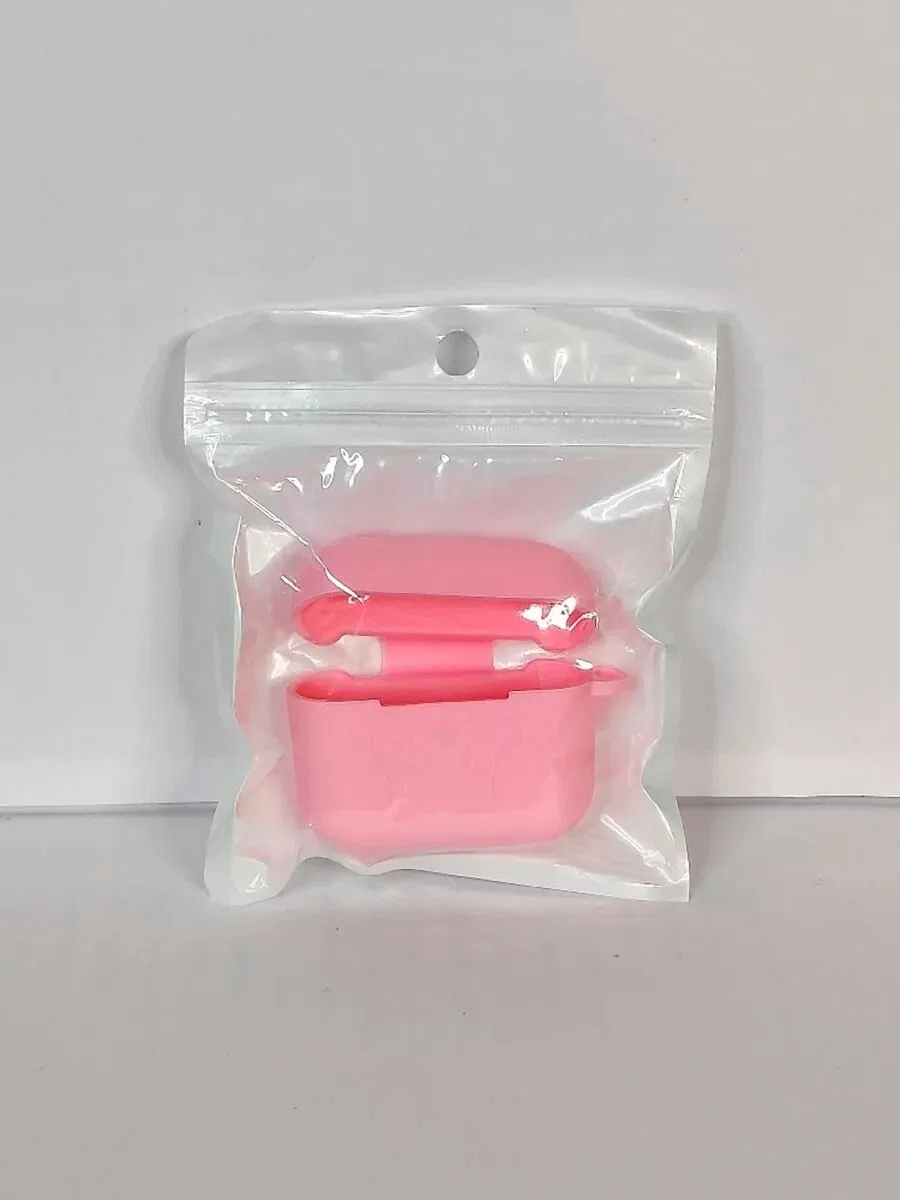 Silicone case for AirPods 3 светло-розовый