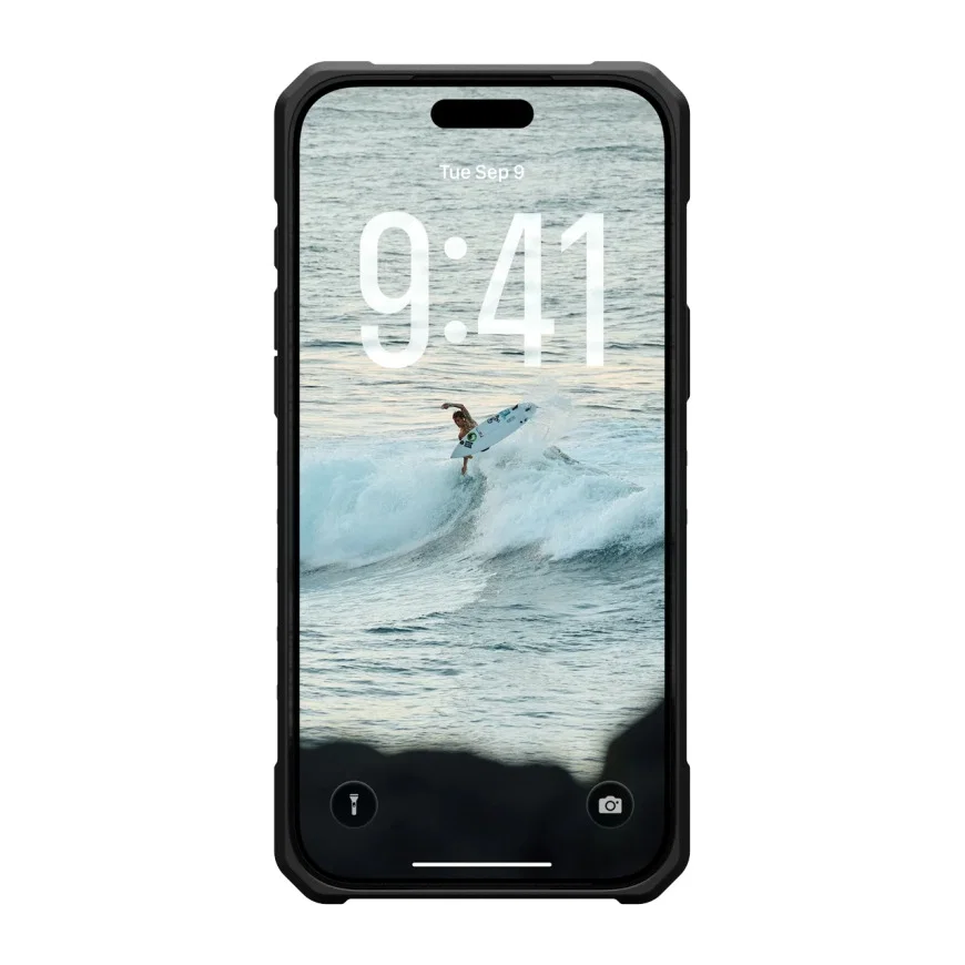 Чехол с поддержкой MAGSAFE Uag Pathfinder Clear для iPhone 17 Pro Max 6.9, цвет тонированный (Ash)