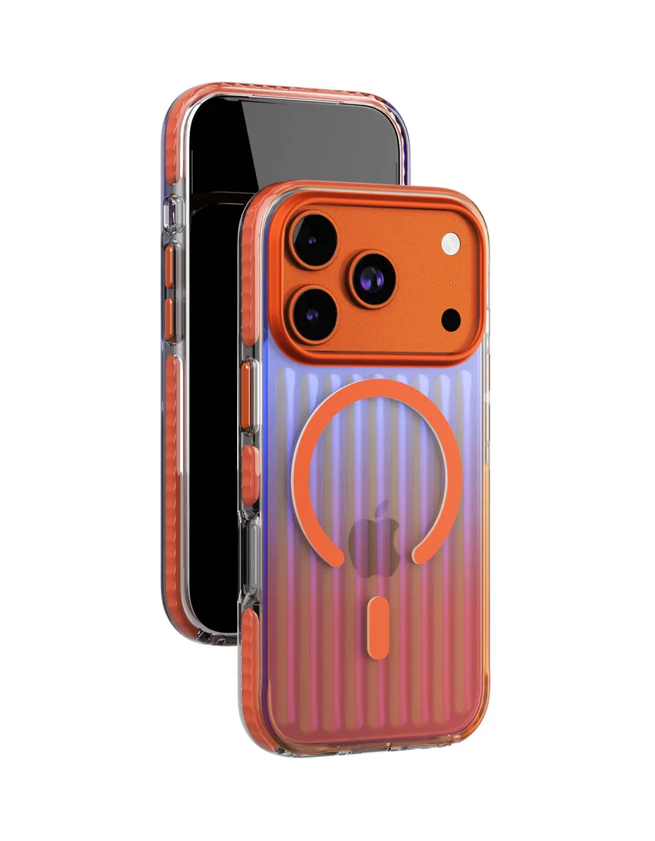 Чехол VLP Pulse Case с MagSafe для iPhone 17 Pro /18 Pro (Оранжевый)