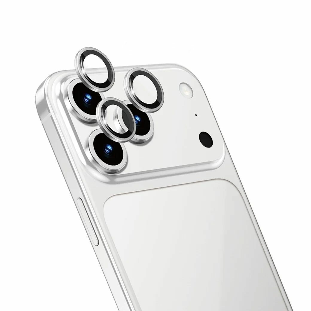 Защитное стекло для камеры iPhone 17 Pro / 17 Pro Max WiWU Lens Guard LG-005 (Gray)