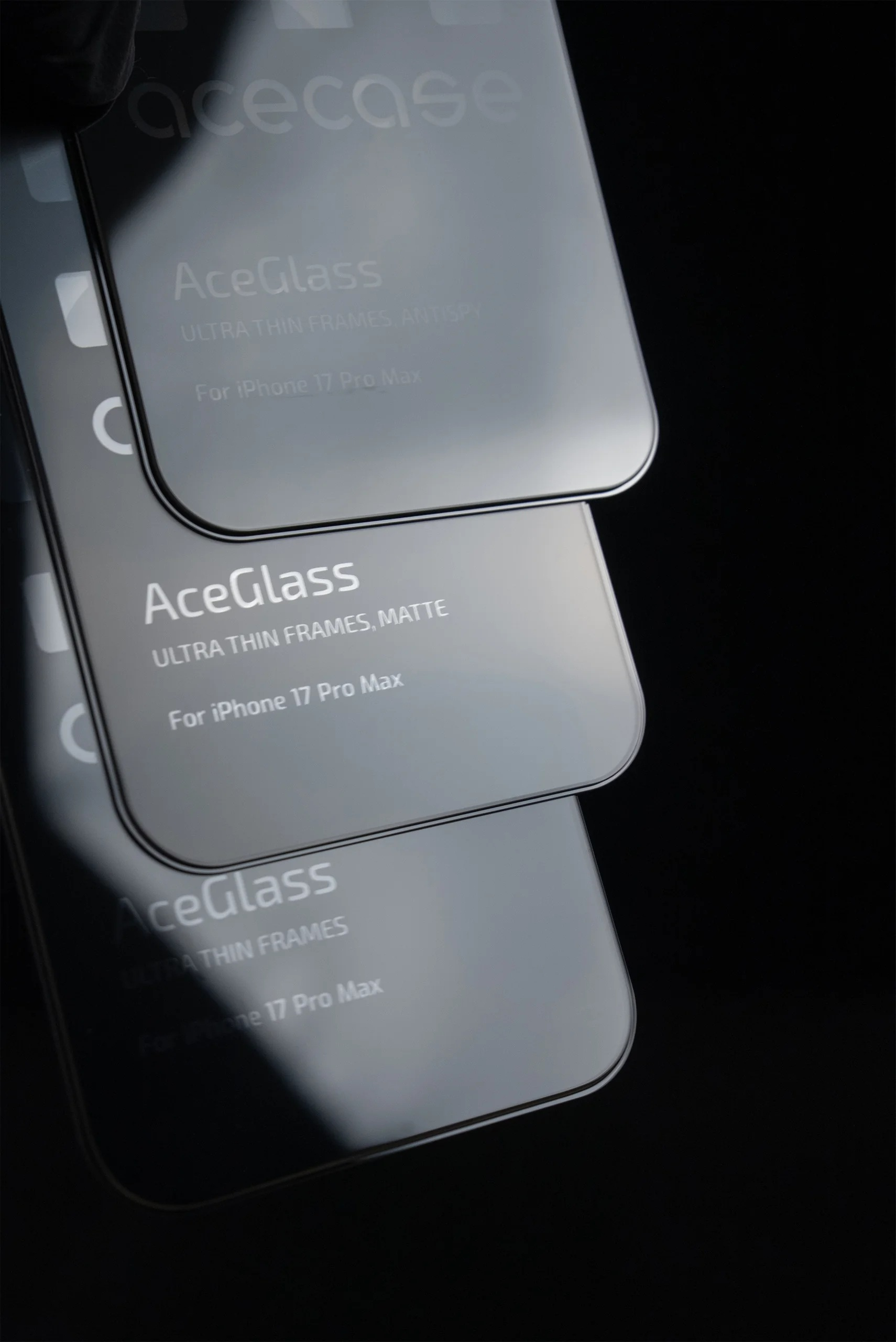 Защитное стекло AceCase для iPhone 17 Pro/17 Pro Max