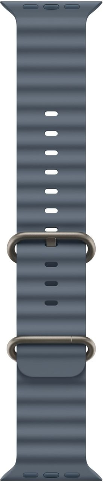 Apple Watch Ultra 3 49mm Natural Titanium Ocean Band Anchor Blue