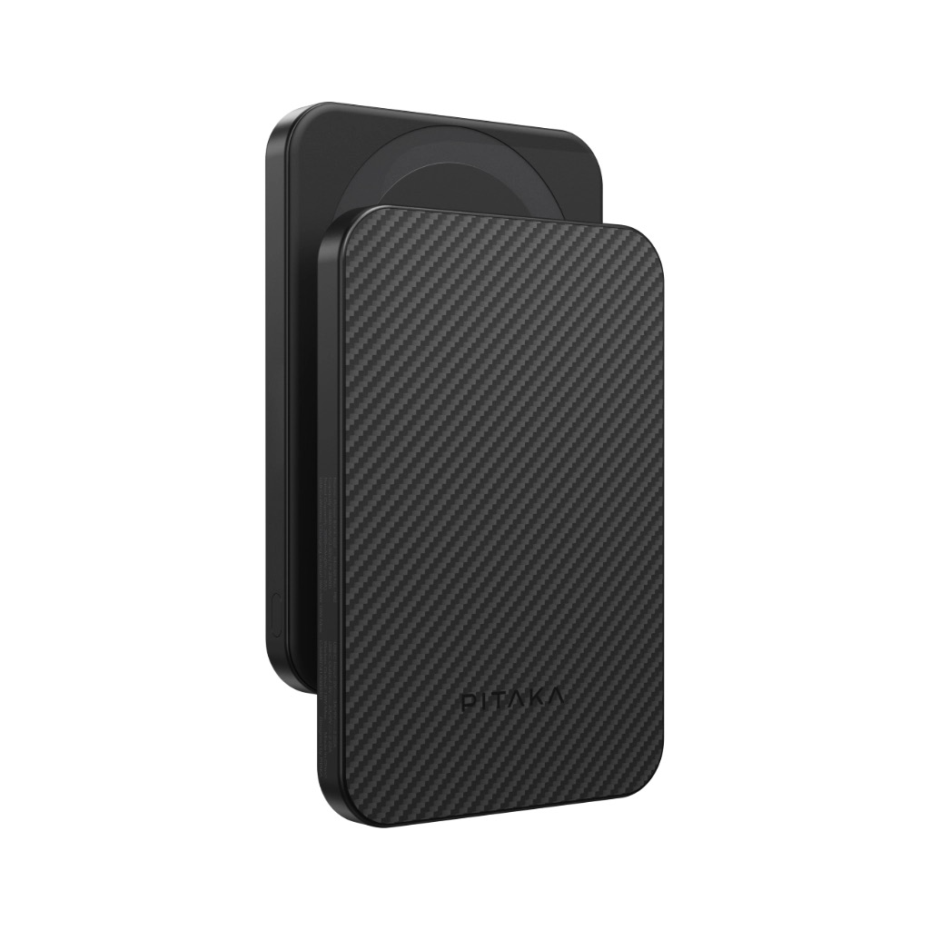 Внешний аккумулятор Pitaka Aramid 5000mAh MagSafe 15W (Black)