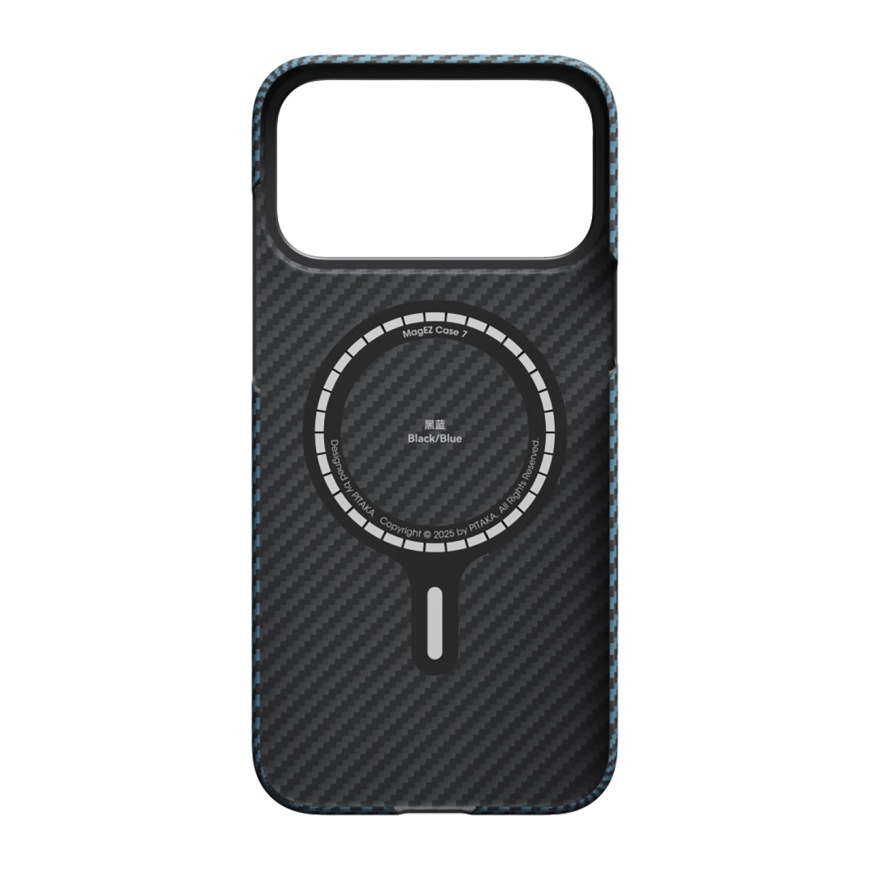 Чехол Pitaka Ultra-Slim Case для iPhone 17 Pro Max , Lucid Blue