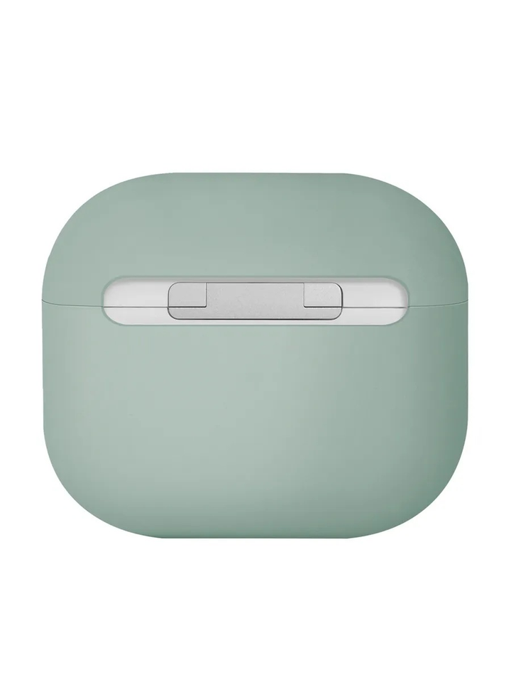 Silicone case for AirPods 4 зеленый