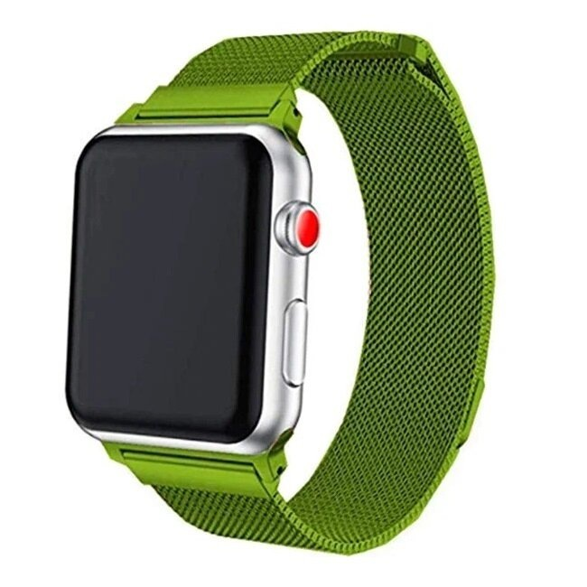 Ремешок миланская петля  для Apple Watch 42/44/45, зеленый