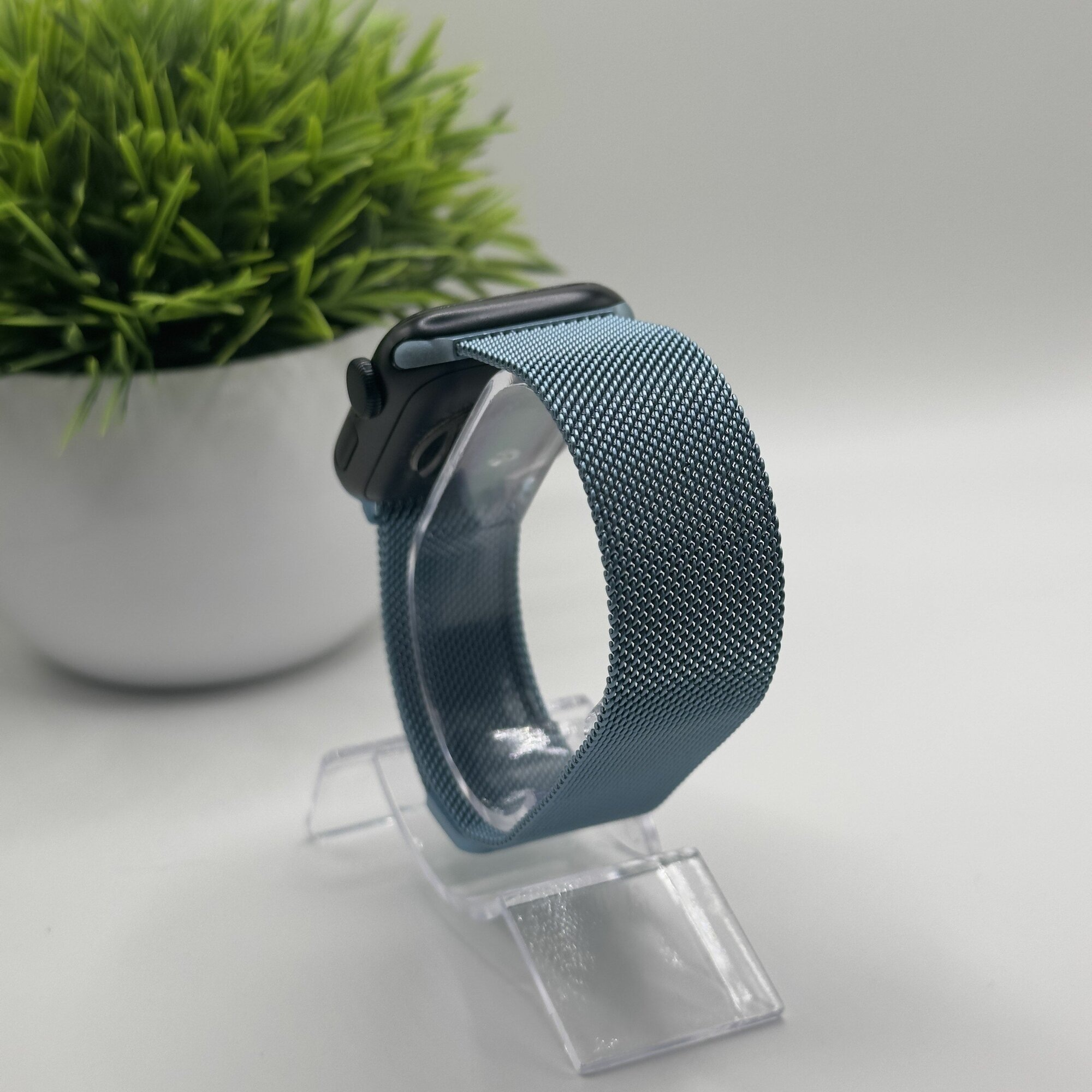 Ремешок миланская петля  для Apple Watch 42/44/45, небесно-голубой