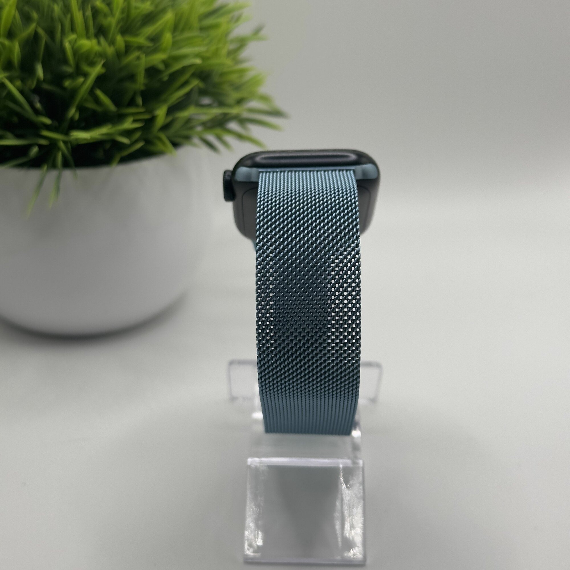 Ремешок миланская петля  для Apple Watch 42/44/45, небесно-голубой