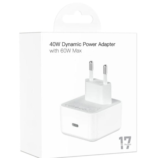 Адаптер USB-C 40W Dynamic Power 60W Adapter Original (White)