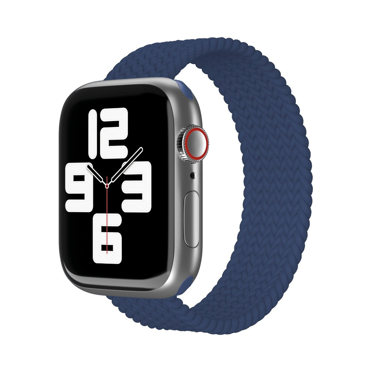 Ремешок нейлон VLP Braided для Apple Watch 42/49 темно-синий