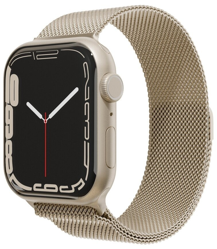 Ремешок из нержавеющей стали VLP для Apple Watch 38/40/41, золото