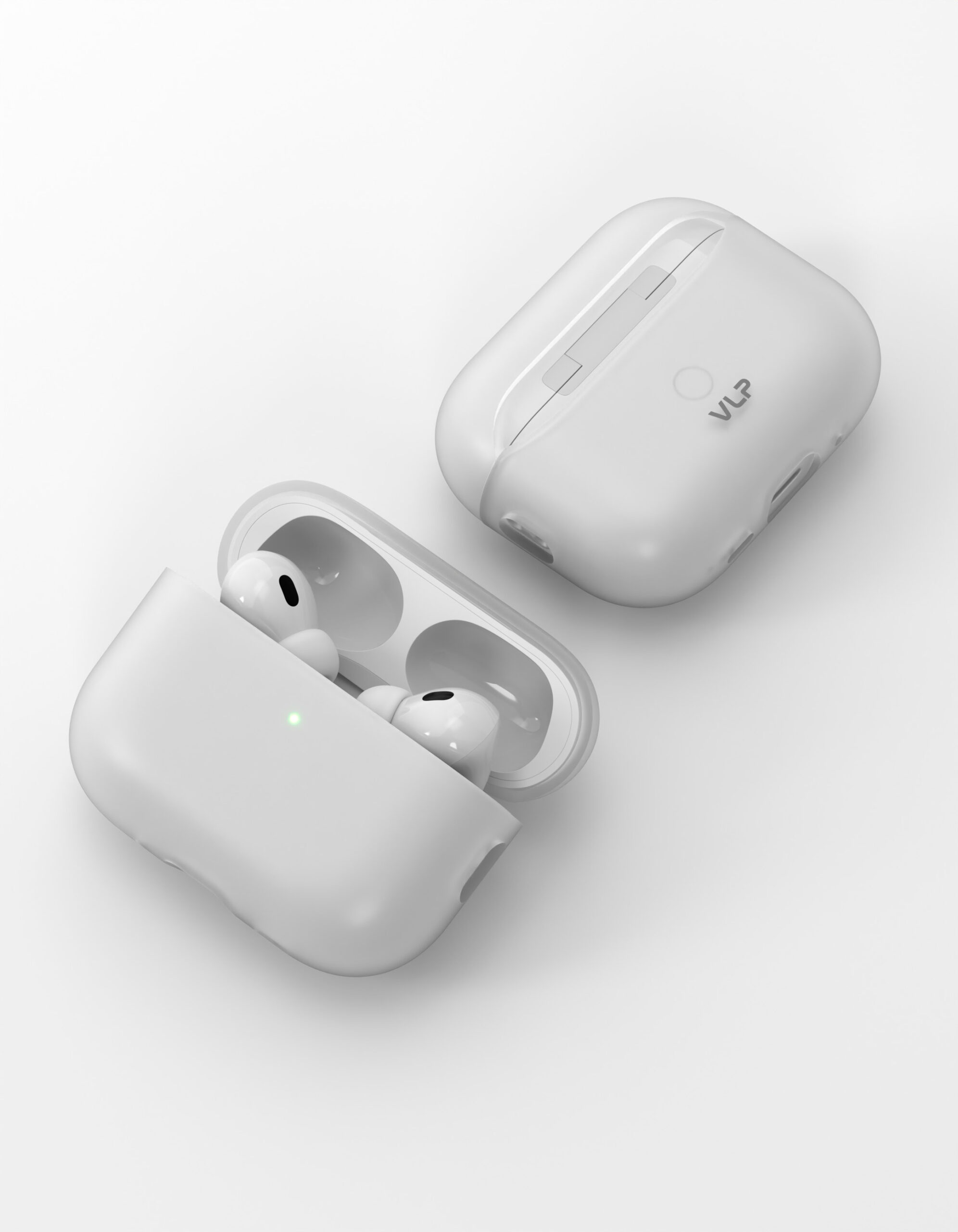 Чехол защитный VLP Grace Case для AirPods Pro 3, матовый прозрачный