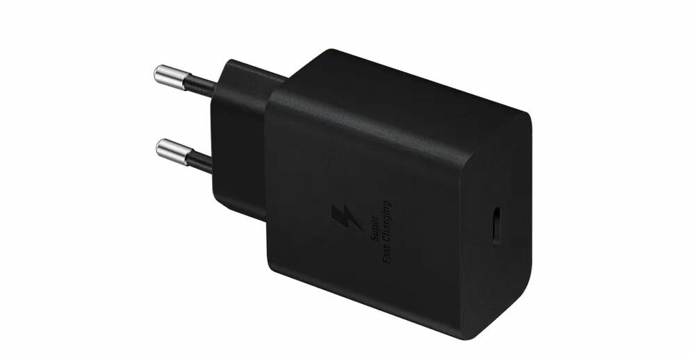 Адаптер Samsung USB-C 45W с кабелем USB-C 1.8m (Black)