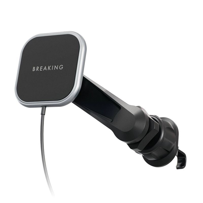 Автомобильный держатель Breaking C2 MagSafe с беспроводной зарядкой (Graphite)