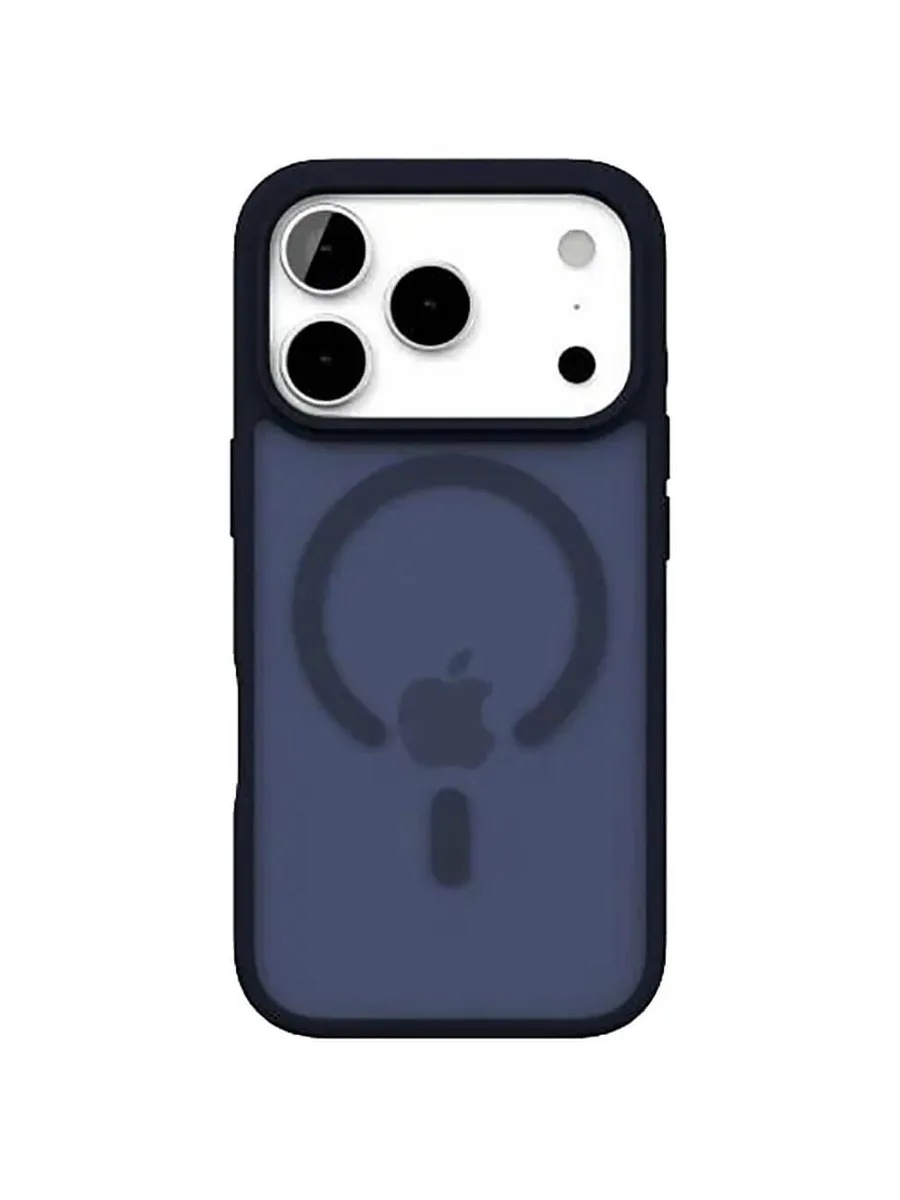 Чехол защитный VLP LITE Bloom Case с MagSafe для iPhone 17 Pro Max /18 Pro Max (Темно-синий)