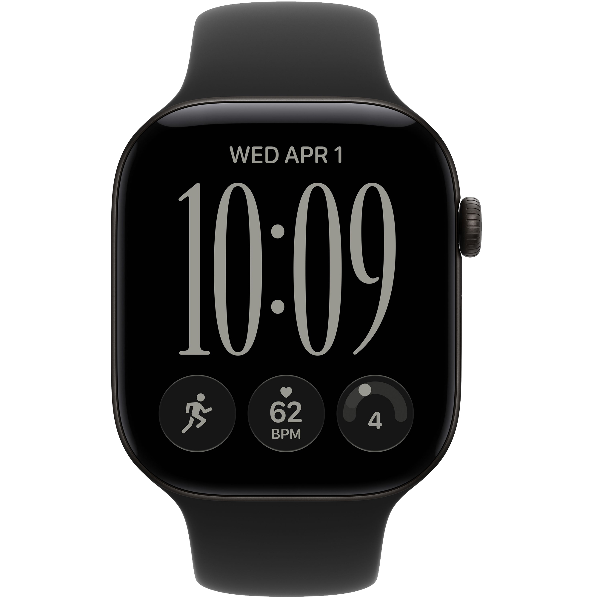 Apple Watch S12 46mm Black Titanium