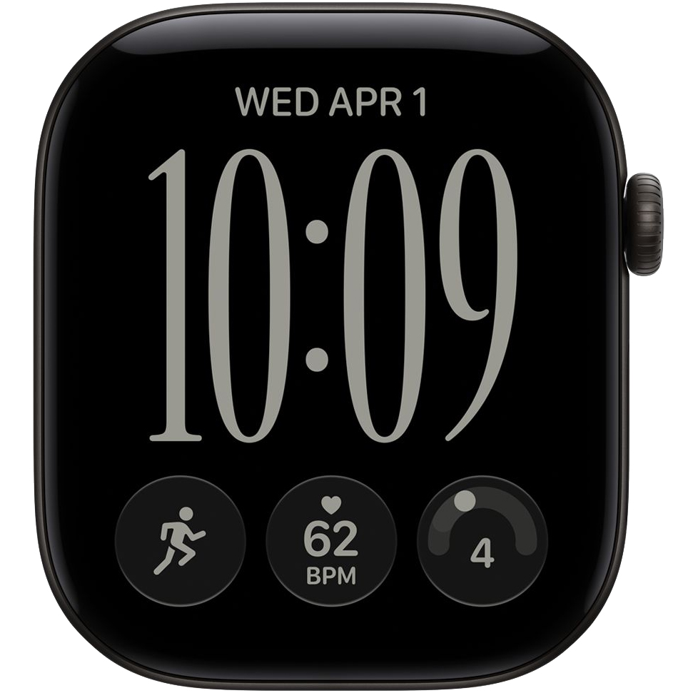 Apple Watch S12 46mm Black Titanium