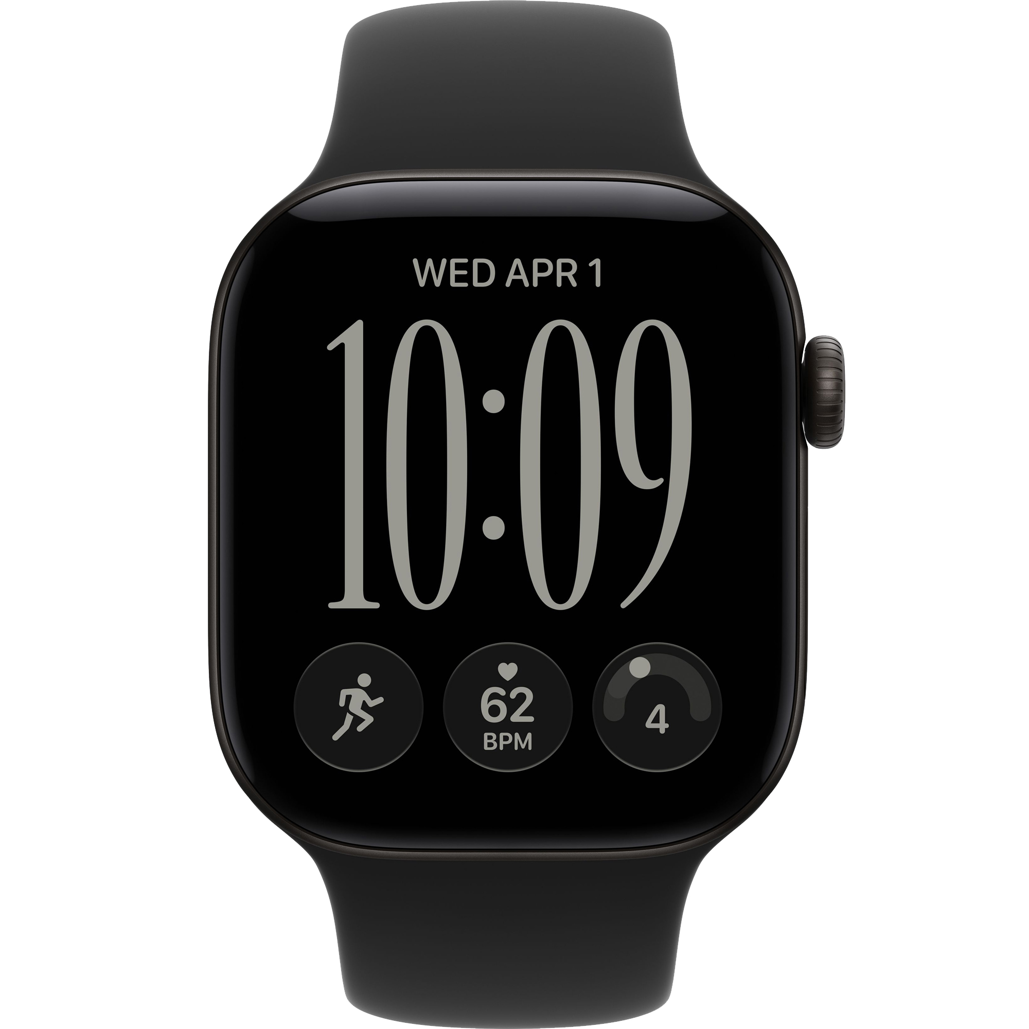 Apple Watch S12 42mm Black Titanium