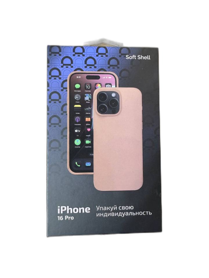 Чехол AceCase Soft Shell Desert Titanium для iPhone 16 Pro