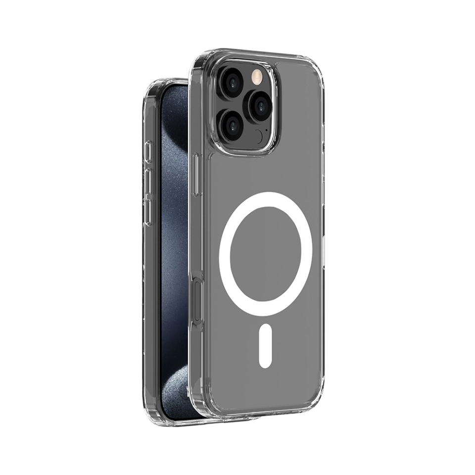 Чехол Deppa Gel Сrystal MagSafe для iPhone 16 Pro Прозрачный