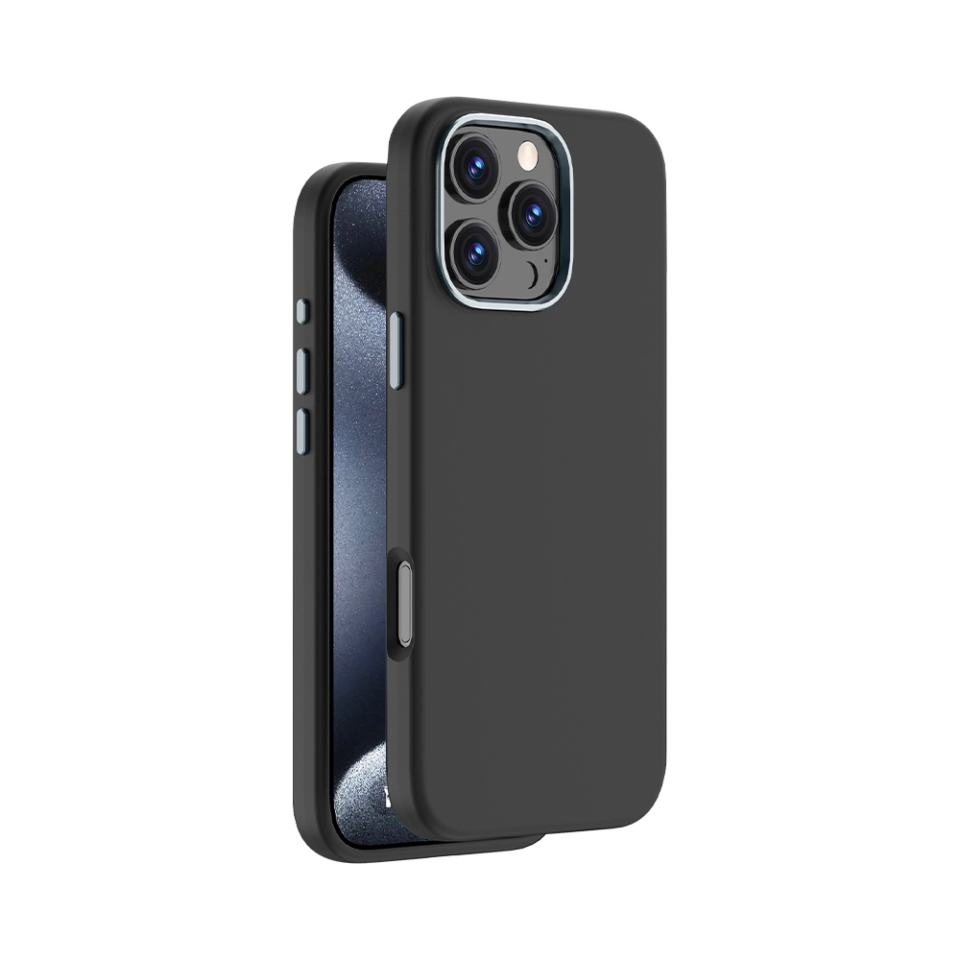 Чехол Deppa Liquid Silicone Pro MagSafe для iPhone 16 Pro Черный